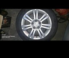 Vauxhall zafira alloys