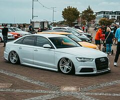 Audi A6 bagged