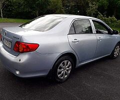 2008 Toyota Corolla NCT 10-22 tax 01-23 Corolla full history low km Black