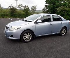 2008 Toyota Corolla NCT 10-22 tax 01-23 Corolla full history low km Black - Image 4/8