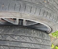 Ats 18" alloys 225/40R18 come off vw golf 5x112