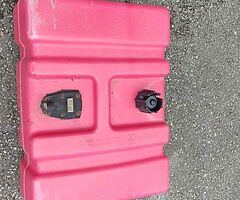 Booth petrol tank