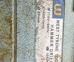 Hammer Drill whit drill bits