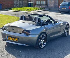 Grey 2003 BMW Z4 3.0l petrol convertible for sale may swap or P/X (bike, car ant etc) - Image 5/10