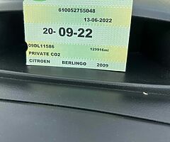 2009 Citroen berlingo multispace