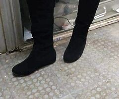 Ladies  cosy knee length boots