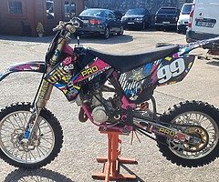 2012 Ktm 85cc motocross bike