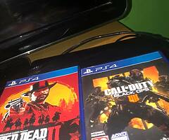 Ps4 slim 500gb no controller with two games. Open to offers