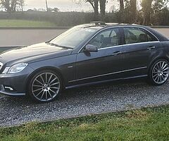 For sale top speck Mercedes e350 amg,low miles,nct and tax