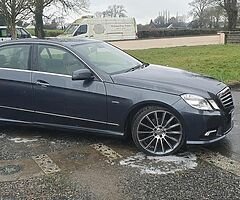 For sale top speck Mercedes e350 amg,low miles,nct and tax