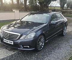 For sale top speck Mercedes e350 amg,low miles,nct and tax - Image 3/10