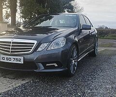 For sale top speck Mercedes e350 amg,low miles,nct and tax - Image 5/10