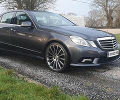 For sale top speck Mercedes e350 amg,low miles,nct and tax - Image 10/10