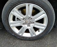 17" 5x112 Audi alloys