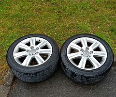 17" 5x112 Audi alloys - Image 7/7