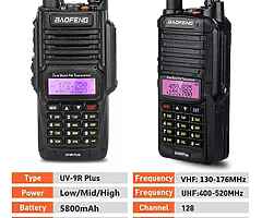 Baofeng UV-9R Plus Waterproof Walkie Talkie Professional Two Way Radios Extra Long Range New In Box - Image 6/10