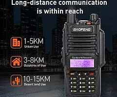 Baofeng UV-9R Plus Waterproof Walkie Talkie Professional Two Way Radios Extra Long Range New In Box - Image 7/10