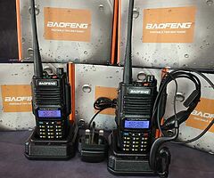 Baofeng UV-9R Plus Waterproof Walkie Talkie Professional Two Way Radios Extra Long Range New In Box