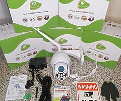 Smart IP Camera WiFi Dome Ptz Surveillance System