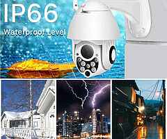 Smart IP Camera WiFi Dome Ptz Surveillance System