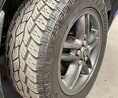 4 x 255/55R18 Toyo Open Country AT tyres