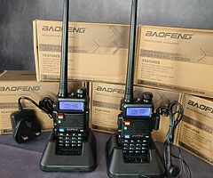 BAOFENG UV-5R Extra Long Range Professional Walkie Talkies Two Way Handheld Radios
