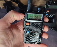 BAOFENG UV-5R Extra Long Range Professional Walkie Talkies Two Way Handheld Radios