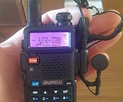 BAOFENG UV-5R Extra Long Range Professional Walkie Talkies Two Way Handheld Radios - Image 9/10