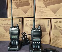 Baofeng UV-82 Professional Walkie Talkies Extra Long Range Handheld Two Way Radios
