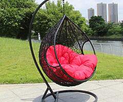 RATTAN SWING EGG CHAIR - Brand New - Showroom Dublin 15 - DELIVERY  - Image 4/6