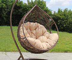 RATTAN SWING EGG CHAIR - Brand New - Showroom Dublin 15 - DELIVERY  - Image 5/6