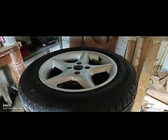 16” 4x100 TSW stealths with new tyres