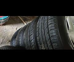 16” 4x100 TSW stealths with new tyres - Image 3/6