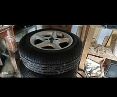 16” 4x100 TSW stealths with new tyres - Image 5/6
