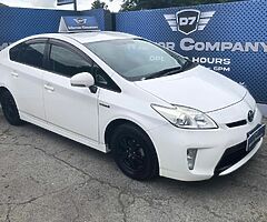 2012 TOYOTA PRIUS 1.8 AUTOMATIC 5DR NEW NCT 12/24 LOW TAX UNBELIEVABLE FUEL ECONOMY PEARL WHITE