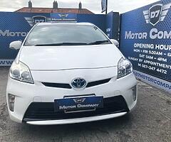2012 TOYOTA PRIUS 1.8 AUTOMATIC 5DR NEW NCT 12/24 LOW TAX UNBELIEVABLE FUEL ECONOMY PEARL WHITE