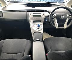 2012 TOYOTA PRIUS 1.8 AUTOMATIC 5DR NEW NCT 12/24 LOW TAX UNBELIEVABLE FUEL ECONOMY PEARL WHITE - Image 8/10