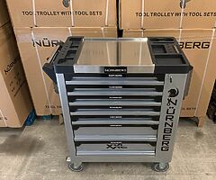 7 Drawer Tool Box complete with 6 drawers of 399pcs Tools