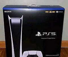 Playstation 5( Brand New unused unopened) with free extra console
