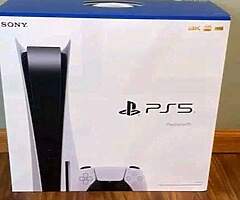 Playstation 5( Brand New unused unopened) with free extra console