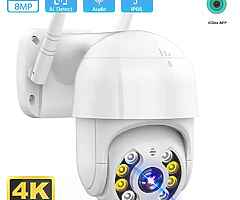 8MP 4K Smart Camra Wireless IP Surveillance Security System