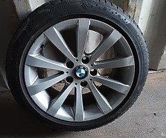 BMW alloys with new tyres