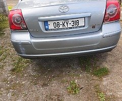 2008 Avensis 1.6Nct Oct 22 €1495 - Image 5/5