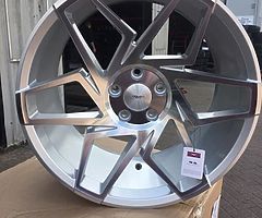 9.5x19 VEEMANN VFS27R ALLOY WHEELS AUDI VW MERCEDES FITMENT - Image 5/5