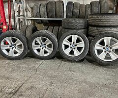 2x sets BMW genuine alloys R17 and R16