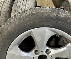 2x sets BMW genuine alloys R17 and R16 - Image 6/8