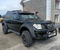 Nissan navara pick up truck one off ready to go