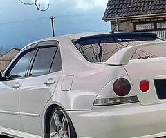 Altezza bumper and lights