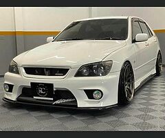 Altezza bumper and lights