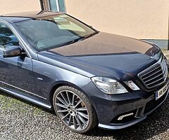 For sale Mercedes e350 amg,top spec,nct and tax,low miles